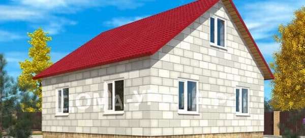 Особенности строительства дома из пеноблоков: преимущества материала и его характеристики