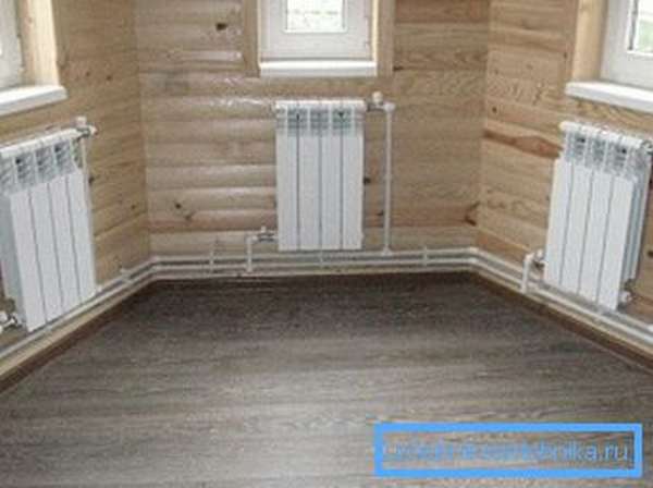 Чем больше размер помещения, тем больше необходимо секций радиатора для его отопления