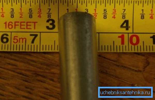 Несложно рассчитать дюймовый диаметр в мм, имея под рукой таблицу или специальный измерительный инструмент