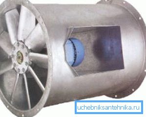Осевой вытяжной вентилятор AXCBF-18