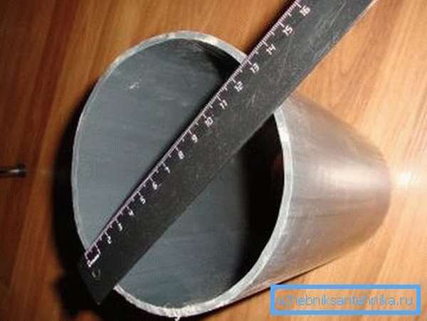 SDR - отношение диаметра трубы к толщине ее стенки.